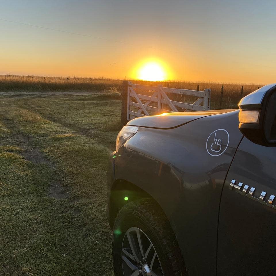 Amanecer en el campo